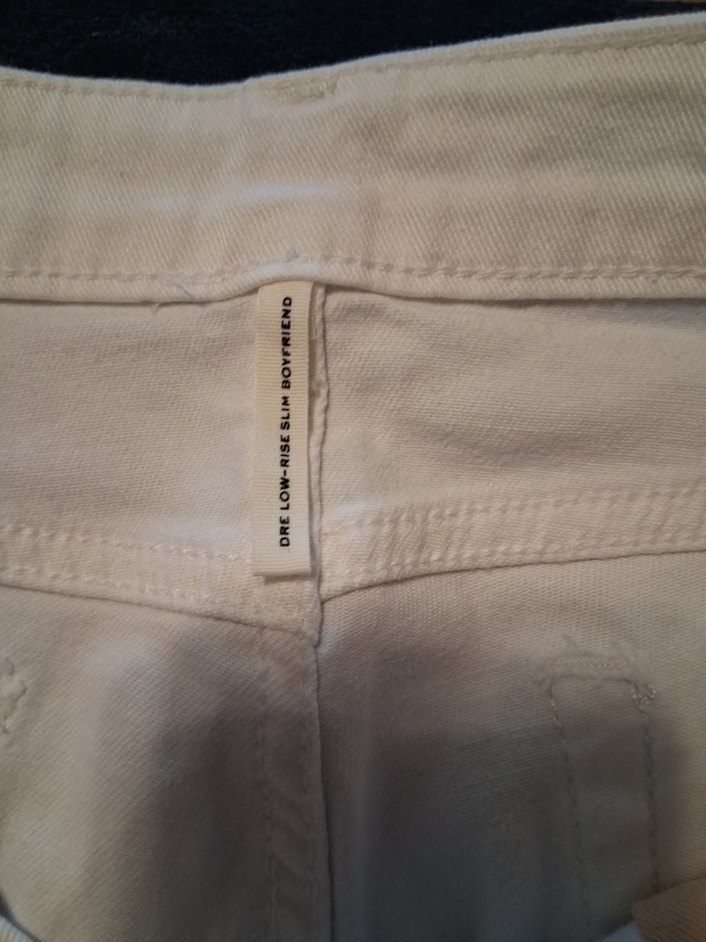 rag & bone Cream Wide Leg Pants - Picture 3 of 5